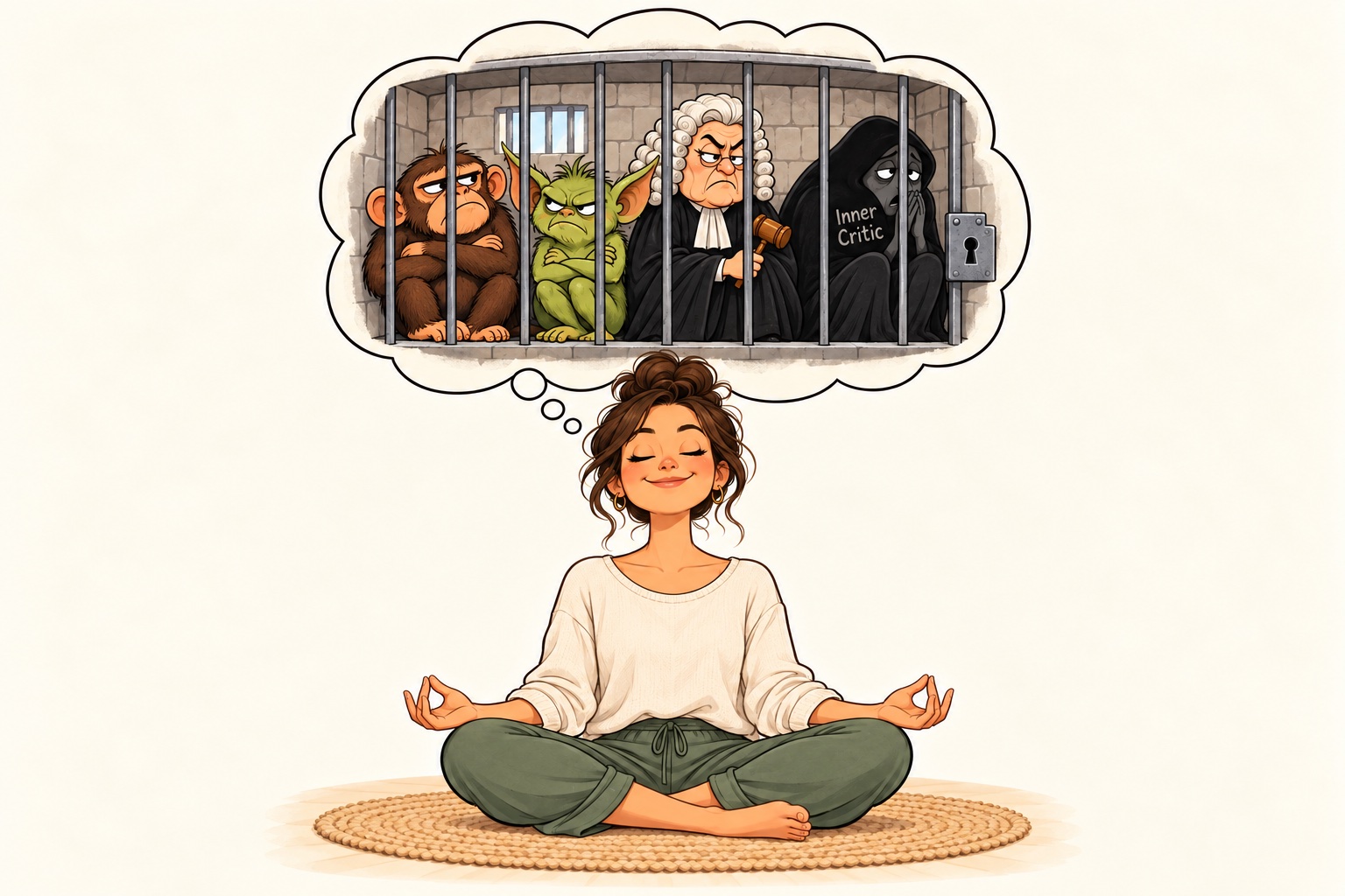How to keep the inner critic at arms length